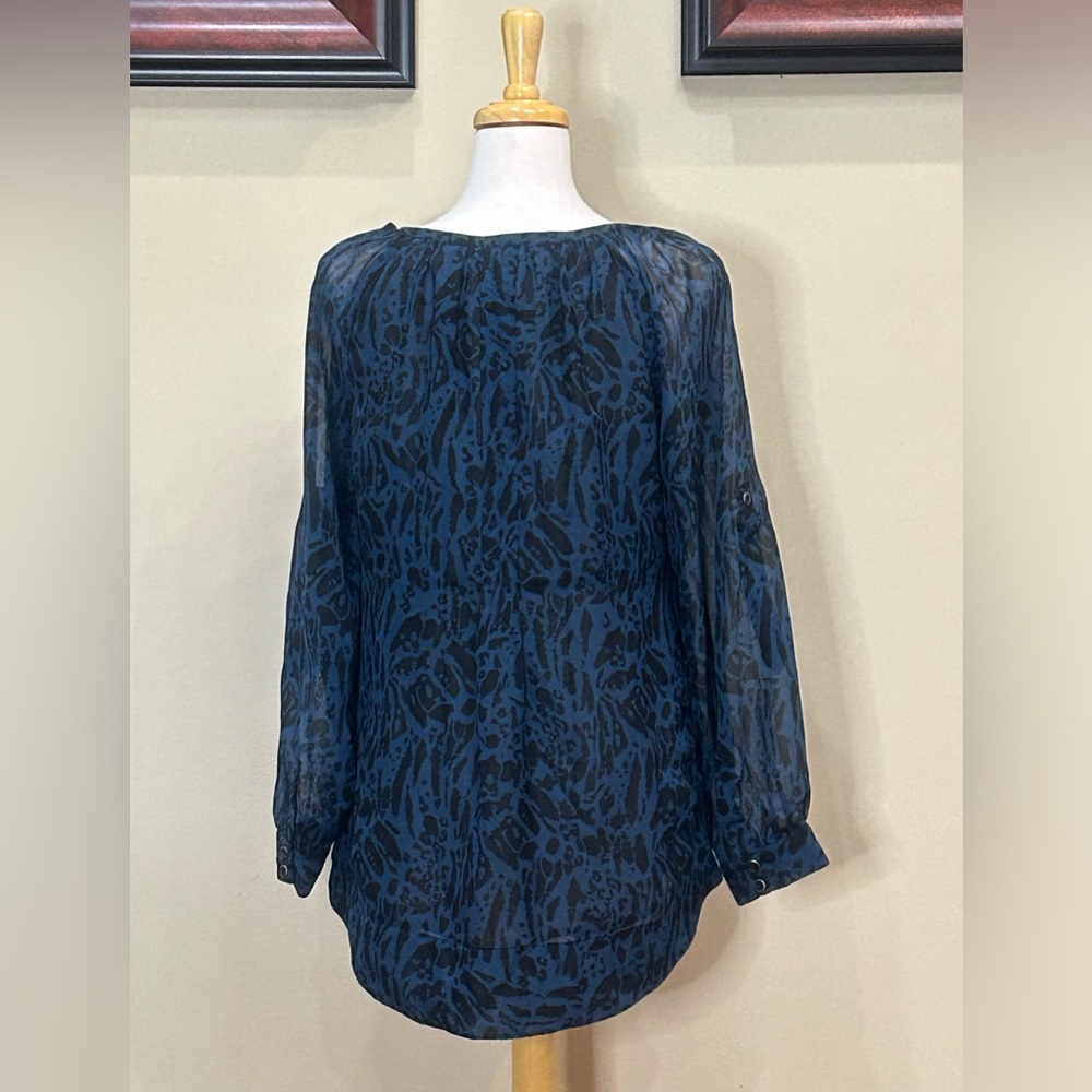 Grace Elements | Size Medium Dark Teal/Black Plea… - image 5